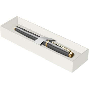 Перьевая ручка Parker IM Premium, Grey Core GT (Перо M)