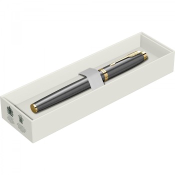Ручка-роллер Parker IM Premium, Grey Core GT