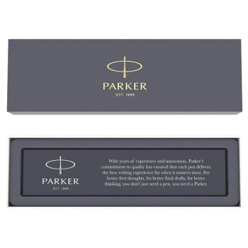 Набор: шариковая + перьевая ручки Parker IM FK321, Black СT (Перо М)